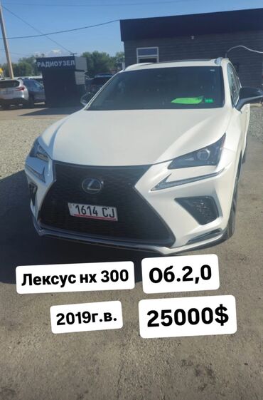 лексус nx 200t цена бишкек: Lexus NX: 2019 г., 2 л, Автоматтык, Бензин, Кроссовер