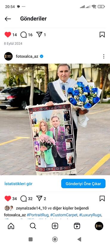 Sifarişlə əl işləri: ✨ Xalça Kolleksiyamız ✨ Evinizə zövq və keyfiyyət qatacaq unikal