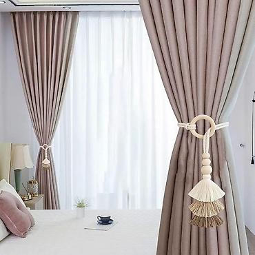 stolnjaci uskrs: Elegantna dekoracija za zavese 🌸 Prelepa dekorativna traka za zavese — 3
