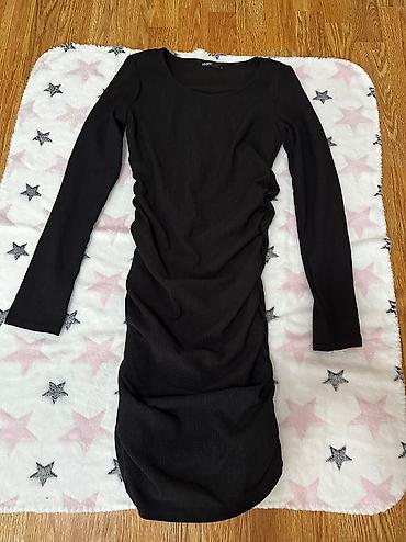 boho tunike: Predivna crna haljina dugih rukava koja ima zabice sa strane jako je — 3