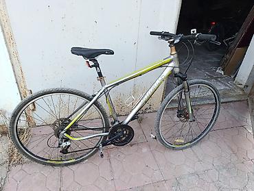 Dağ velosipedləri: Stels cross (MTB) velosiped - Çərçivə: Alüminium, üst boruda “Stels — 7