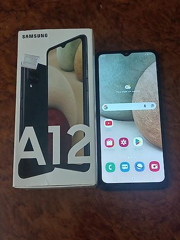 ucuz iphone 16 pro max: Samsung Galaxy A12, 64 GB, rəng - Qara, İki sim kartlı — 2