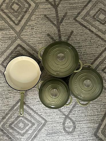 чугунный набор: Чугунный набор посуды CRE Kitchenware (4 предмета) Цвет: благородный — 3