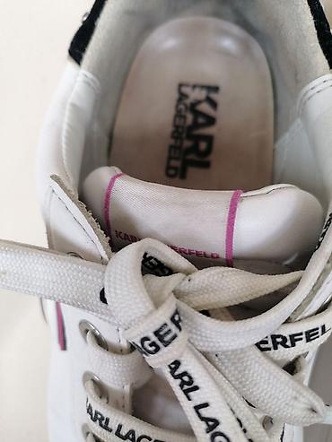 Patike: KARL LAGERFELD kozne patike br 37 - SNIZENO KARL LAGERFELD original — 5