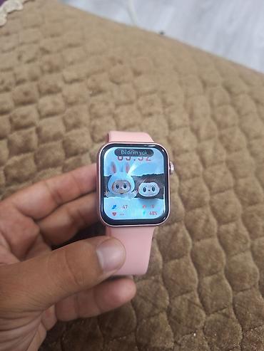Mobil telefon və aksesuarlar: Yeni, Smart saat, Smart, Sensor ekran, rəng - Çəhrayı — 4