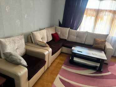 islenmis divan kreslo satilir: Б/у, Угловой диван, 2 кресла