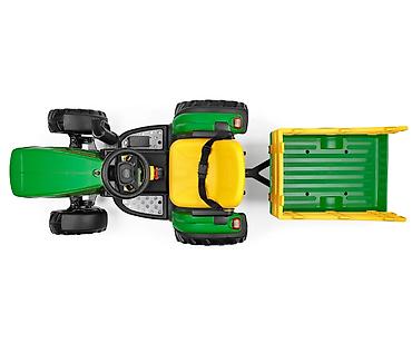 plisani: Peg Perego John Deere traktor na akumulator 12V sa daljinskim — 4