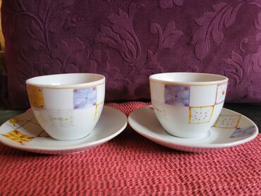 Kuhinjski setovi: Solje nove porcelanske za dvoje. Komada. 2. Tacne. 13,5cm. Solje na lalafo.rs — 7 Kuhinjski setovi: Solje nove porcelanske za dvoje. Komada. 2. Tacne. 13,5cm. Solje — 7