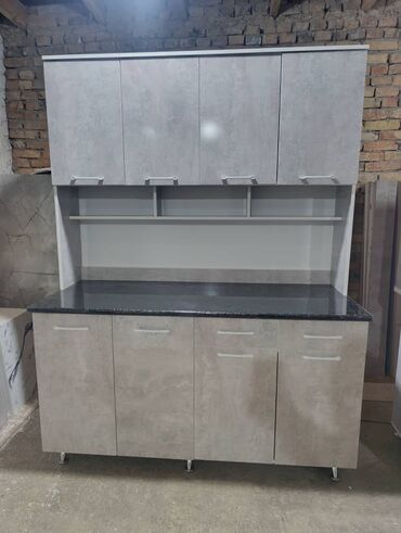 Кухонные гарнитуры: Кухонный гарнитур, Новый, цвет - Белый, ДСП, Бесплатная доставка — 3