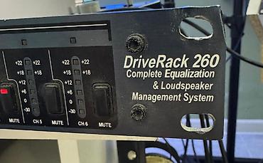 ses guclendirici satisi: Original Dbx DriveRack 260 – Səs Gücləndirici və Akustik Menecment — 2