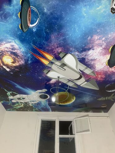 Натяжной потолок: Натяжной потолок Глянцевое, Матовое, 3D потолки Гарантия, Бесплатная консультация, Бесплатный замер — 2