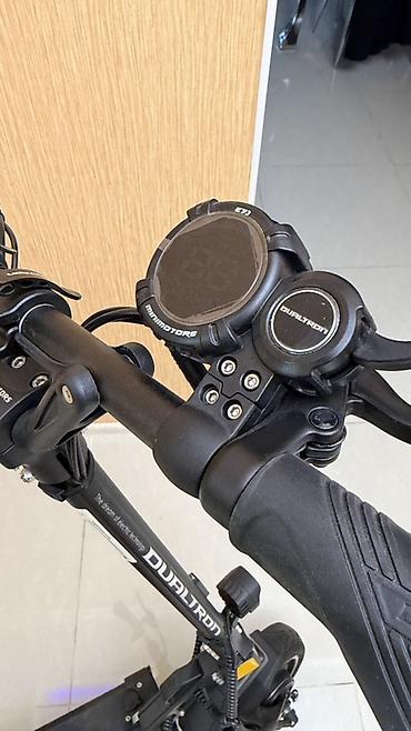 Электротранспорт: Dualtron elektrik skuter - Güclü ikiqat amortizasiya sistemi: ön və — 3