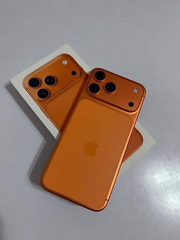 iphone 3: IPhone 17 Pro Max, Б/у, 512 ГБ, Оранжевый, Коробка, 95 % — 1