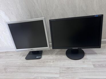 ноутбук бишкек в рассрочку: Монитор, Samsung, Б/у, LED, 18" - 19"