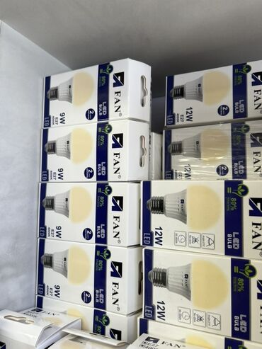наушники от шума: Светодиодные лампы FAN, цоколь E27 - Мощности: 9W и 12W - Тип: LED