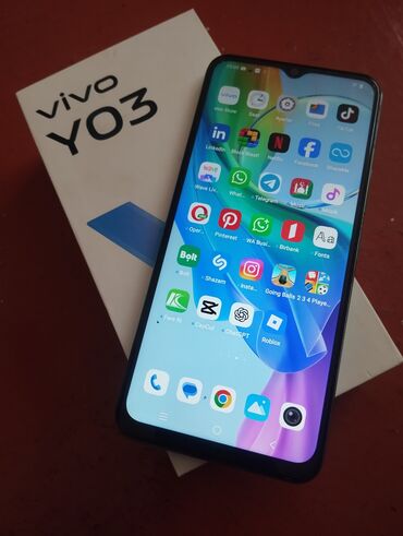 Vivo: Vivo Y3, 128 GB, rəng - Qara, İki sim kartlı