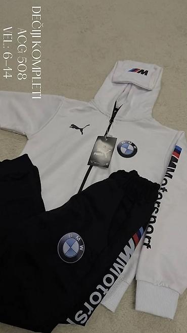papuce elegantne: Dečiji komplet ACG 508 – BMW M Motorsport x Puma stil - Set sadrži — 3