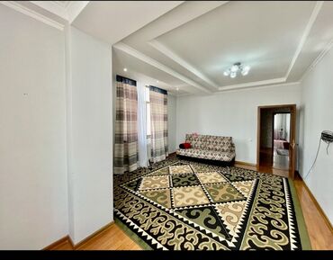 квартиры в джале в Кыргызстан | Посуточная аренда квартир: 3 комнаты, 86 м², Элитка, 6 этаж, Старый ремонт, Центральное отопление