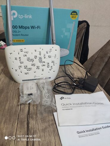 yeni modemler: Tp-link modem Satılır. 53manata Kontakt homdan alnb. 3,4ay istifade