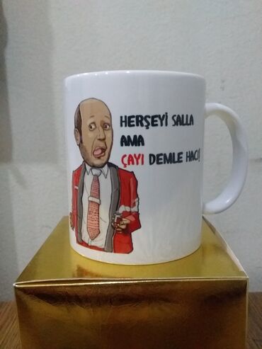 həri stəkanları: +Leyla ile Mecnun məzmunlu fincan +Qutusu ilə birlikdə və Yeni +Hər