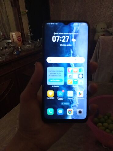 телефон fly iq4503: Honor X5b Plus, 128 ГБ, цвет - Черный, Битый, Отпечаток пальца, Две SIM карты