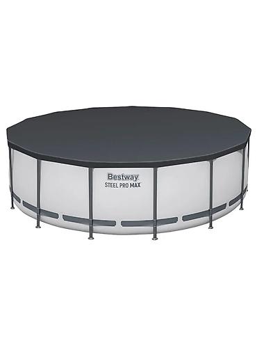 скиммер: Каркасный бассейн Bestway Steel Pro MAX - Тип: круглый наземный — 6