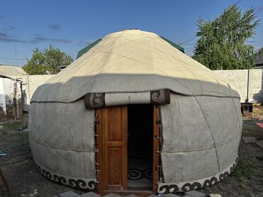 Аренда юрт: Аренда юрты, Каркас Деревянный, 85 баш, Казан, Посуда, С полом — 15