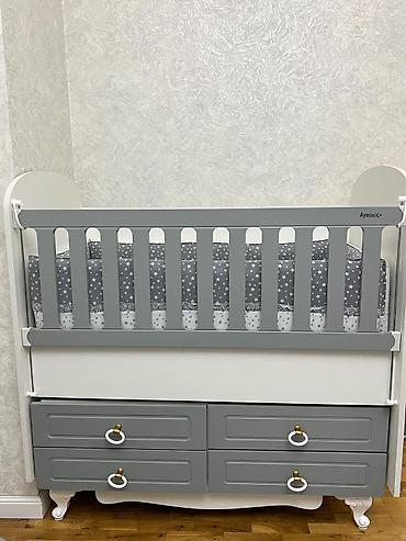 Uşaqlar üçün digər mallar: Ay mini firmasına məxsus uşaq çarpayısı. 7 ay işlənib əla — 3
