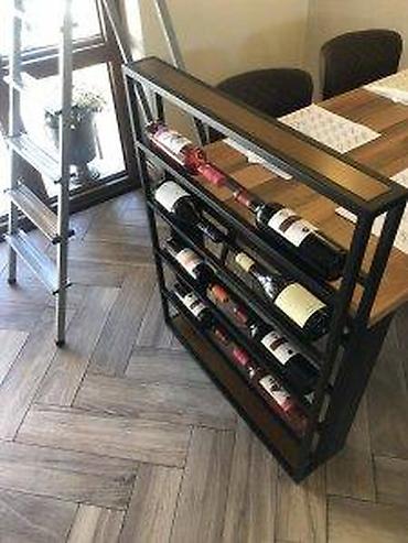 dvosed mali: VINSKE POLICE UREĐENJE RESTORANA | Izrada nameštaja po meri Drvo& — 3