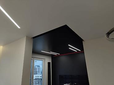 Натяжной потолок: Натяжной потолок Матовое, 3D потолки, Глянцевое Гарантия, Монтаж, Бесплатный замер — 12