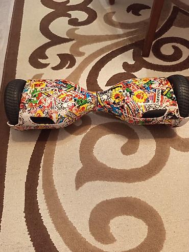 Elektrik nəqliyyatı: Qrafitili naxışlı hoverboard (gyroskuter) - Ölçü: 6.5" təkərlər – — 5