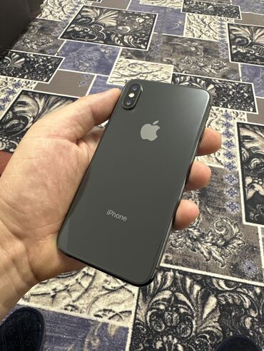 Apple iPhone: IPhone X, Б/у, 64 ГБ, Black Titanium, 100 %