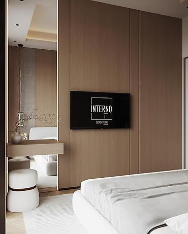 Фасадные 3D панели: Настенные декоративные панели и ТВ-зоны под ключ - Современные — 34