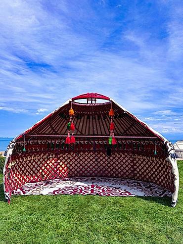 Аренда юрт: Аренда юрты, Каркас Деревянный, 85 баш, Казан, Посуда, С полом — 11