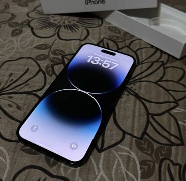 note 11 s: IPhone 14 Pro Max, 128 GB, Black Titanium, Zəmanət