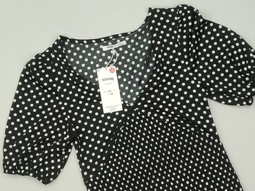 sukienki w grochy dla puszystych: Sinsay, Sukienka damska, rozmiar S