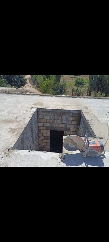Beton işləri: Beton kəsmə və beton deşmə xidməti Beton kesen beton kesimi mişarla — 6