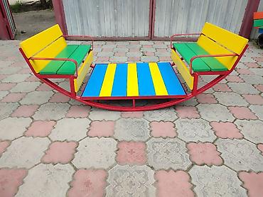 Другие игровые комплексы: Качалка-лодочка для 2–6 детей Надёжная и весёлая качалка для детской — 6