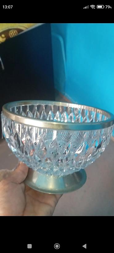 xrustal vaz: Старинная хрустальная ваза — 1
