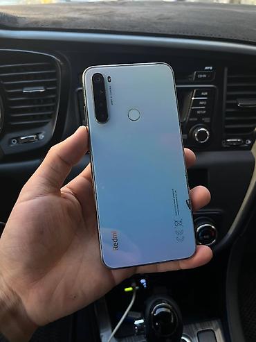 Redmi, Redmi Note 8, Б/у, 64 ГБ, цвет - Голубой, 2 SIM