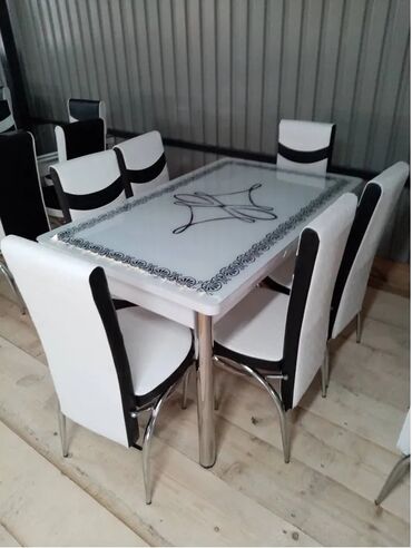 Stolice: Novi trpezariski kompleti stola i 6 stolica 230e dimenzije stola 130 na lalafo.rs — 3 Stolice: Novi trpezariski kompleti stola i 6 stolica 230e dimenzije stola 130 — 3