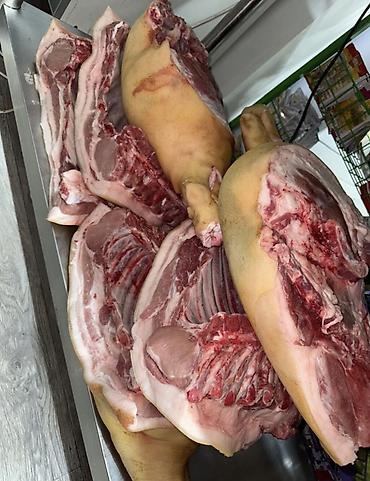 Свинина: СВИНИНА

猪肉。家养猪肉，非常美味。每天都有新鲜猪肉供应。

现有以下部位：
	•	后腿肉
	•	前腿肉
	•	猪排和排骨
	•	五 — 3