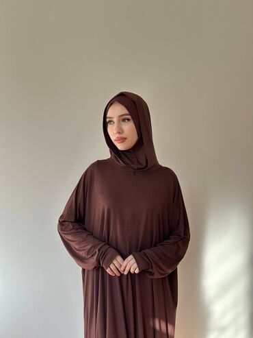 Повседневные платья: Повседневное платье, Длинная модель, Оверсайз, Стандарт — 17