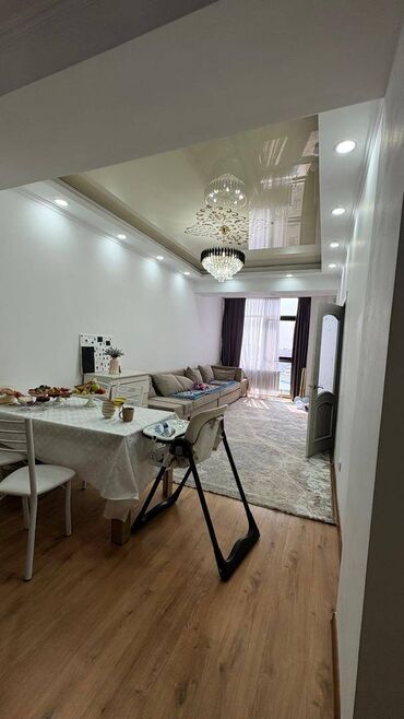 квартиры на час кок жар: 3 комнаты, 60 м², Элитка, 14 этаж, Евроремонт