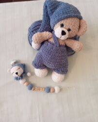 Oyuncaqlar: Uşaqlar üçün zərərsiz iplərdən hazırlanmış oyuncaqlar 👶💞 — 6