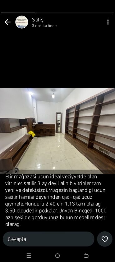 Ofis dəst mebeli: Vitrin magaza üçün dolablar wekilde göründüyün hamsi verilir dolab 3