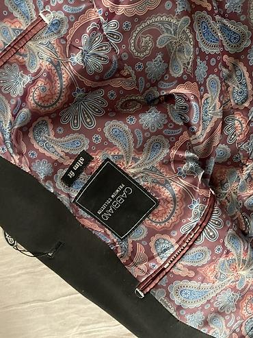 crni tech: Muški sako Gabbiano – Premium Collection - Model: Slim fit - Boja — 3