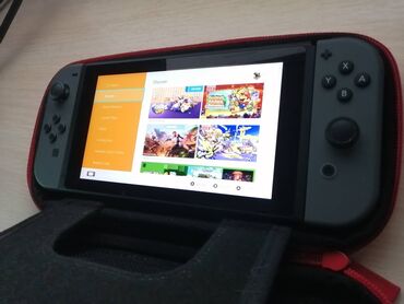 Nintendo Switch: Nintendo Switch Черная (Diablo 3 Edition) Полный комплект: Консоль
