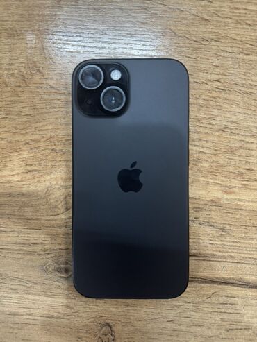 продажа телефонов айфон 6: IPhone 15, 128 ГБ, Черный, Защитное стекло, Чехол, Коробка, 88 %