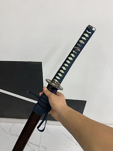 Коллекционные ножи: Катана с ножнами - Классическая изогнутая сталь, однолезвийное — 7